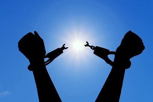 Freedom, Break, Handcuffs, Happiness, liberation