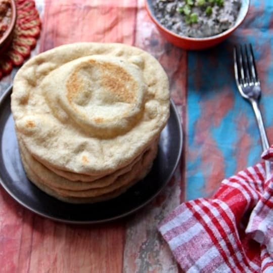 Whole Wheat Sourdough Pita
