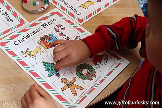 So many printable Christmas games for kids!