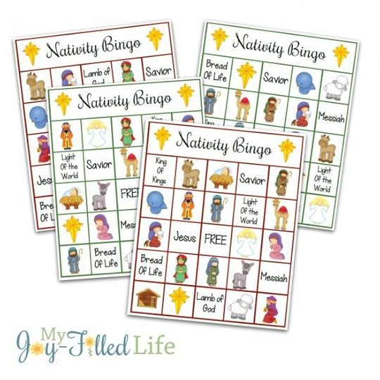 So many printable Christmas games for kids!