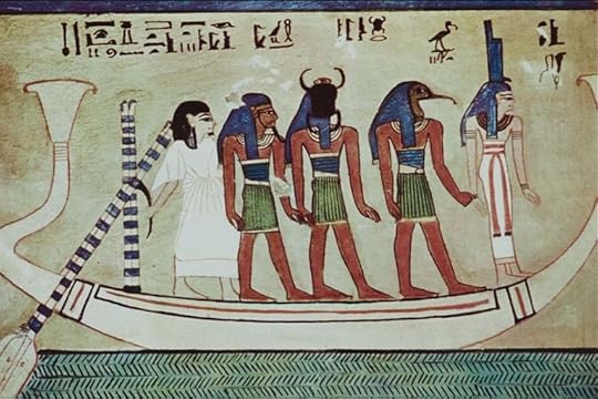 Isis leading the Boat of the Night