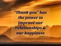 How the Power of “Thank You” Can Make You Happier