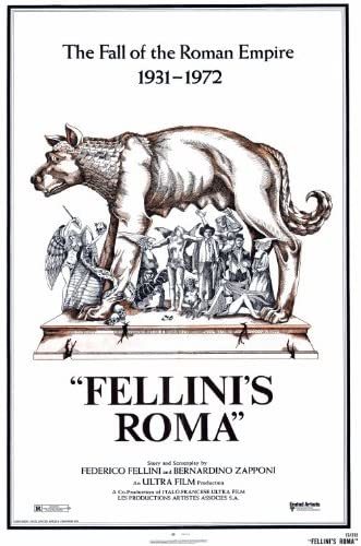 Amazon.com: Fellini's Roma POSTER Movie (27 x 40 Inches - 69cm x 102cm) (1972): Posters & Prints