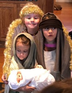 Angel, Joseph and Mary