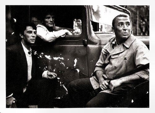 Gerard Blain, Jacques Perrin and Claude Brasseur in Un homme de trop (1966)