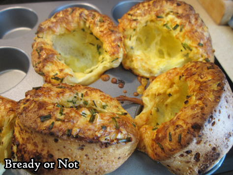 Cheese and Chives Yorkshire Puddings 