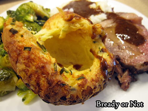 Cheese and Chives Yorkshire Puddings 