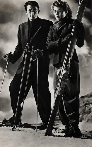 Ingrid Bergman and Gregory Peck in Spellbound