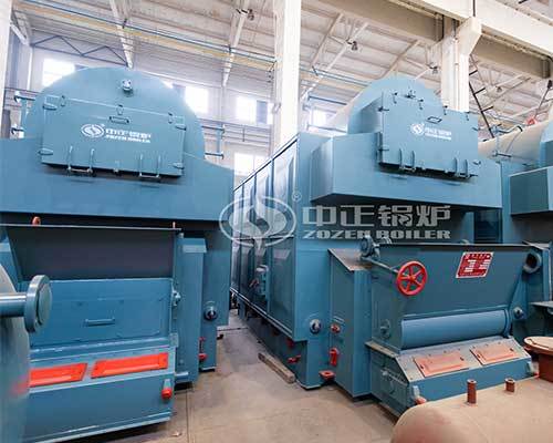 Industrial biomass fired boilers