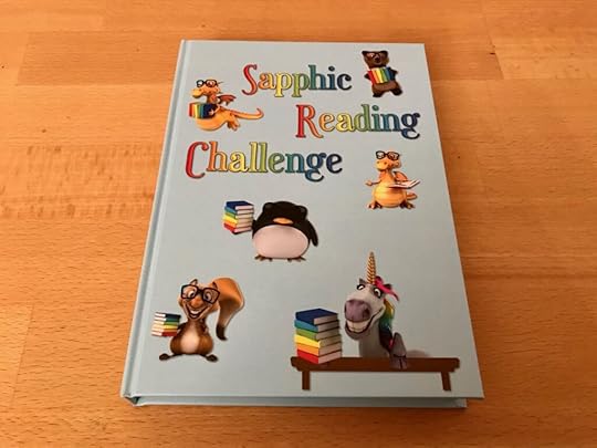 sapphic reading challenge book journal