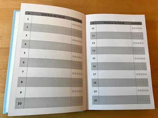 sapphic reading challenge book journal