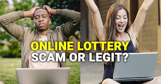 Real online lottery or lottery scam
