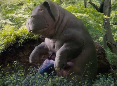 Okja the super pig, from the movie Okja