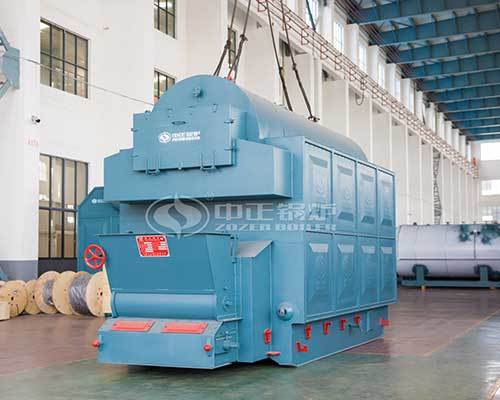 Industrial hot water boiler