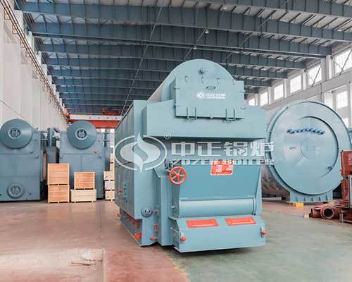 Coal fired hot water boiler