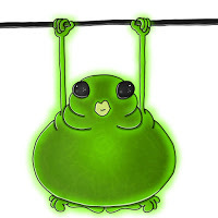 Green ampelmann