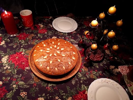 Christmas Eve coffee table