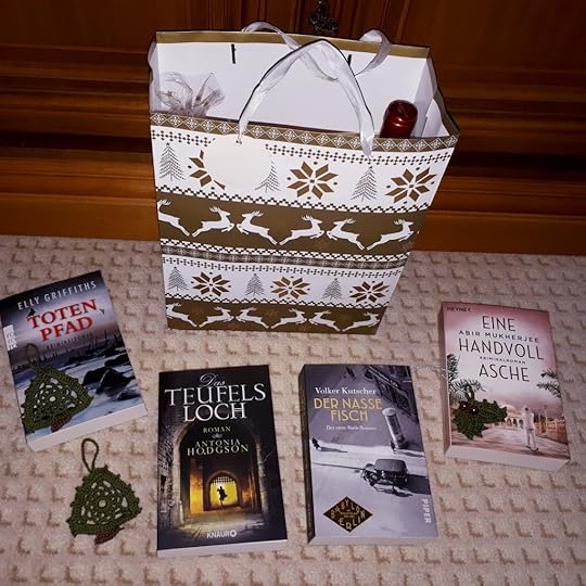 Unwrapped Christmas presents