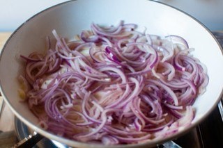 wilt onions in butter