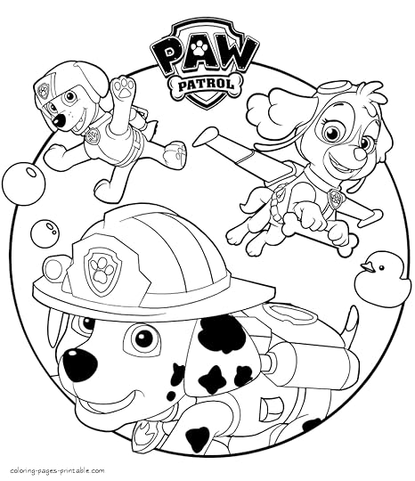 Paw Patrol Coloring Pages Printable | Free Coloring Sheets