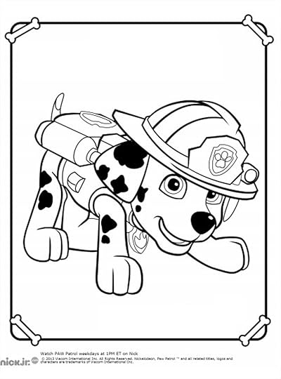 Paw patrol to print for free - Paw Patrol Kids Coloring Pages