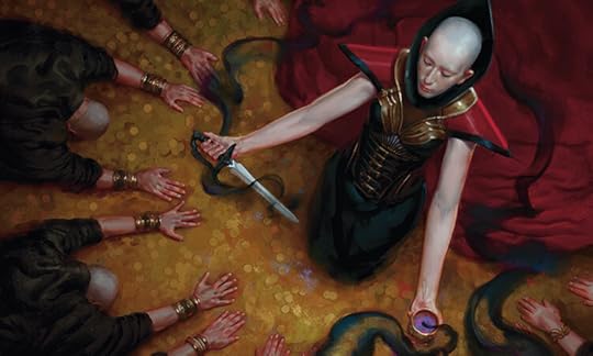 Dark cultists could be working on the deepest occult, without anyone in the restful town knowing - ‘Cabal Ritual’ by by Kieran Yanner