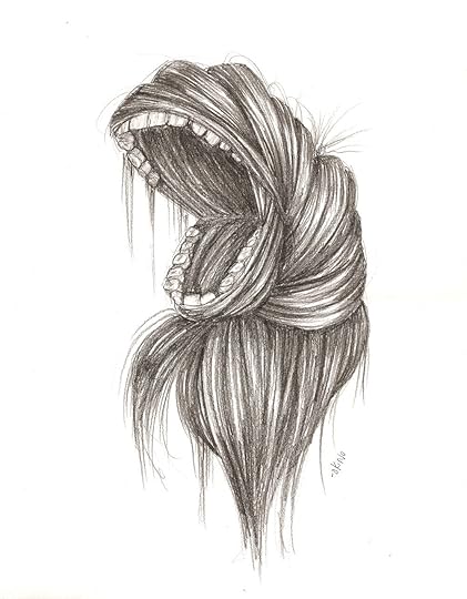 Sometimes the hair cuts back - Hair Monster by Akino Fukawa