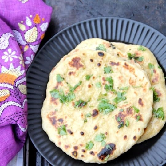 Whole Wheat Sourdough Naan