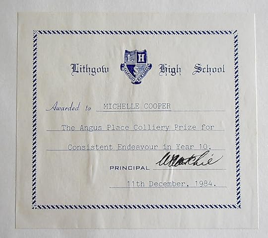 School prize bookplate, 1984