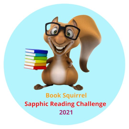 Sapphic Reading Challenge book squirrel