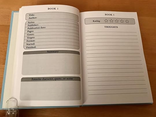 sapphic reading challenge book journal