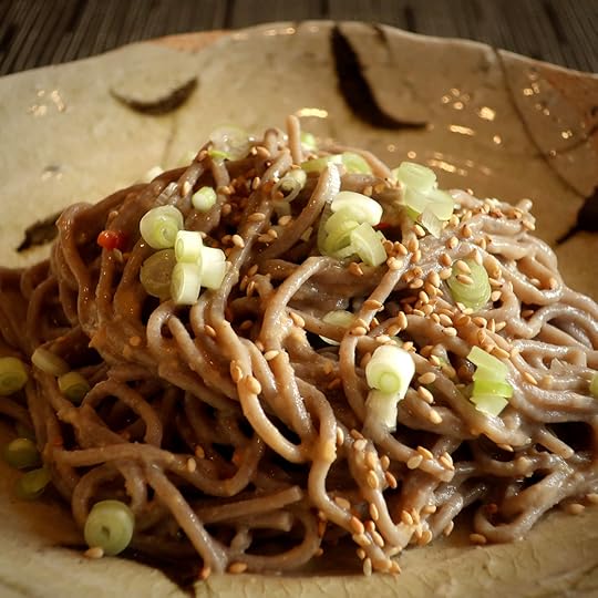 Creamy sesame ginger noodle