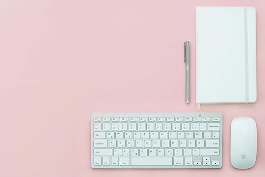 apple background desk electronics