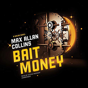 Cover of the Skyboat audiobook edition of Bait Money