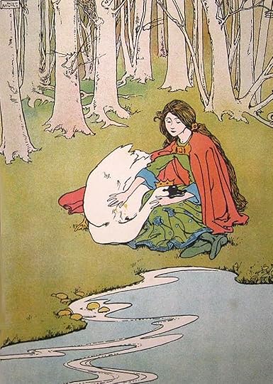 The Wild Swans illustrated by Helen Stratton