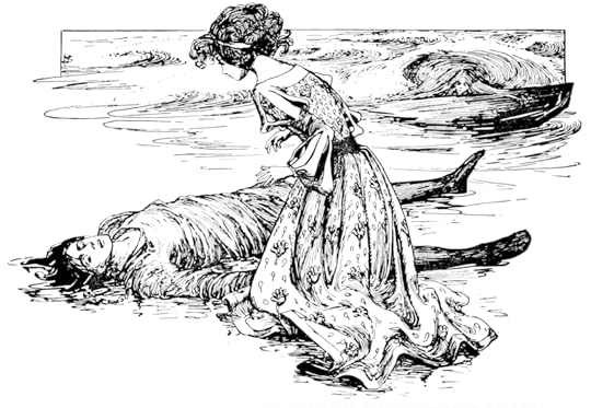 The Little Mermaid illustrated by Helen Stratton