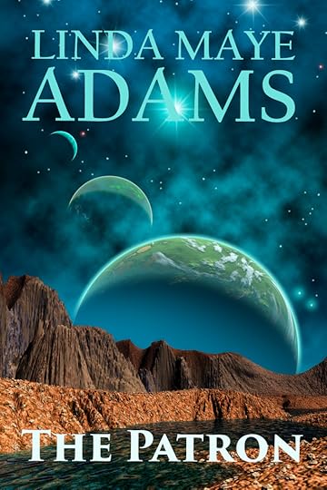 Breathtaking science fiction: Planet's surface with three moons rising