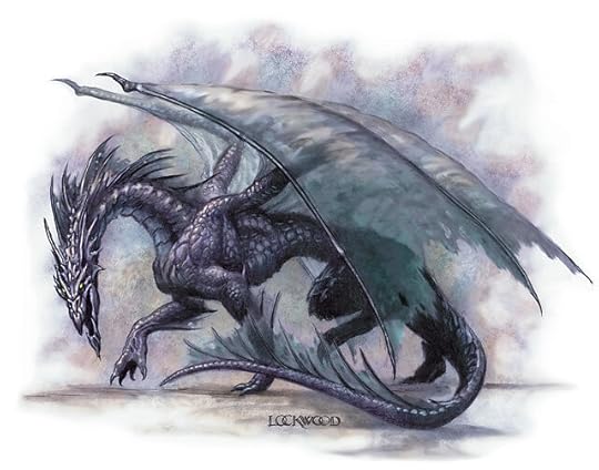 Grey Dragon By Tood Lockwood