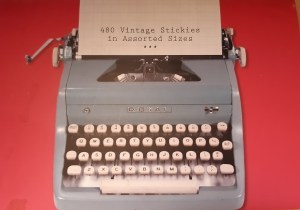 photo of book of post-it notes in various sizes