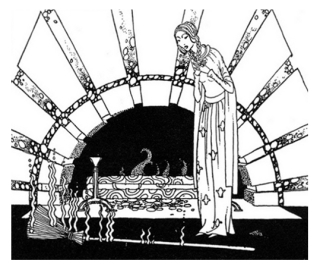 The Broom Was on Fire at Once by Virginia Frances Sterrett