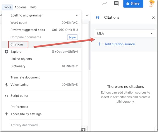 How to Create Citations and Bibliography in Google Docs