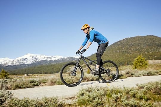 Mountain biker
