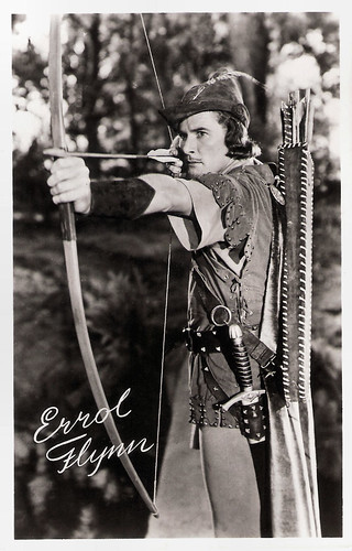 Errol Flynn in The Adventures of Robin Hood (1938)