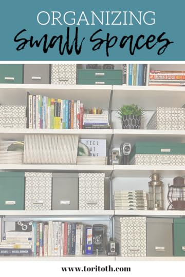 Learn how to maximize your storage solutions and organize your small spaces with Tori Toth.