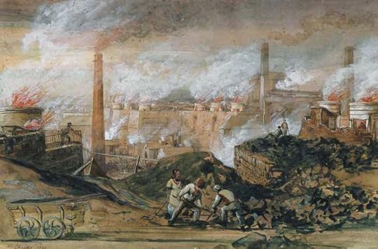 Dowlais-Ironworks-Merthyr-Tydfil-1840