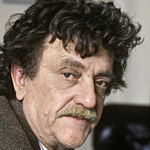 Image of Kurt Vonnegut, who insisted his work is not science fiction.