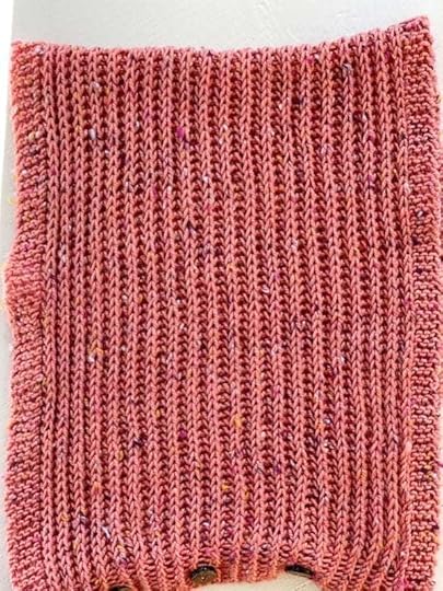 Single Color Brioche Stitch Swatch