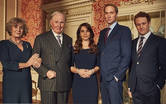 Some of the cast of the 2017 Charles III production from BBC Two and Masterpiece.