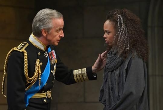 Charles III and Jess at the 2017 production of King Charles III at Shakespeare Theatre Center (Washington, DC).