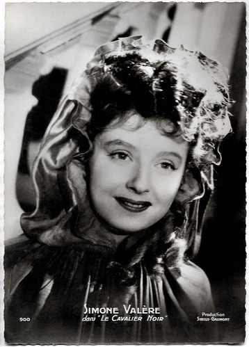 Simone Valère in Le cavalier noir (1945)